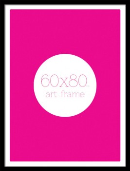 60x80cm Art Frame Black